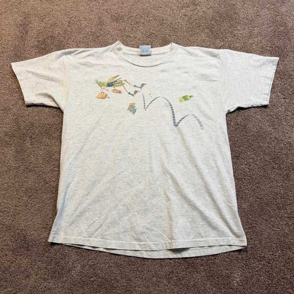 Vintage 1993 Caribbean Soul "The Island Hopper" Grasshopper Shirt